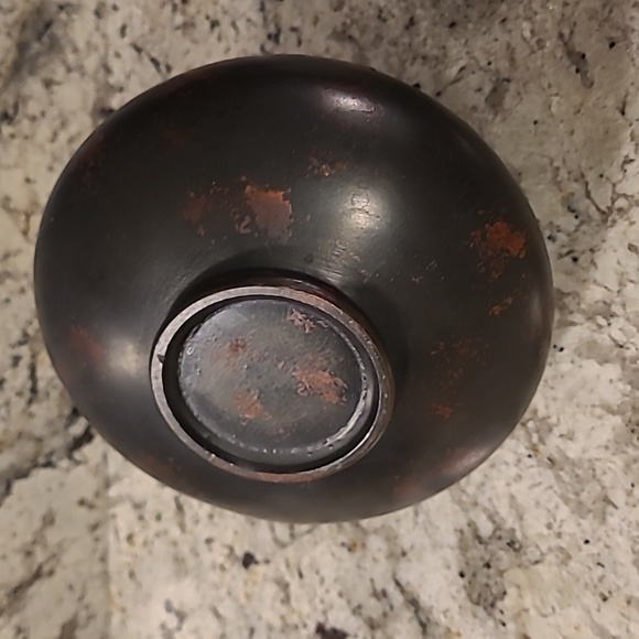 Unique 🏺Vase 4.25 inc. Late 20'th century - Picture 4 of 5